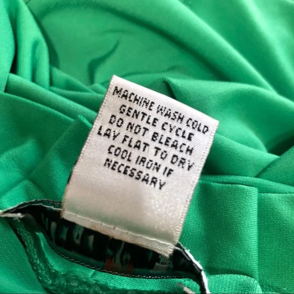 Vintage Suzie Green Top - Picture 5 of 6